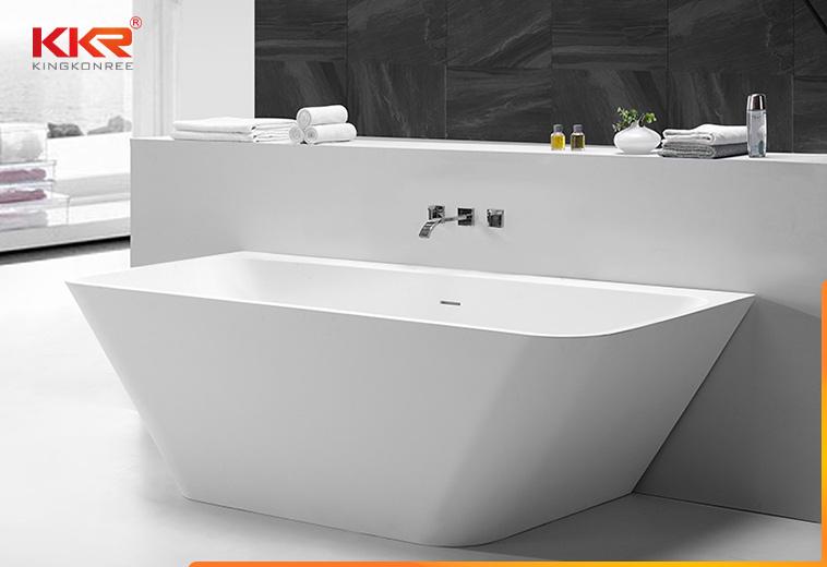 Freestanding Solid Surface Bathtub