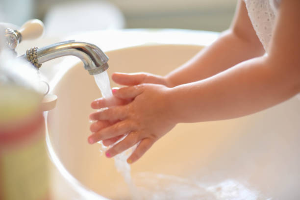 bathroom sink height