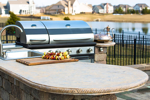 outdoor kitchen countertops