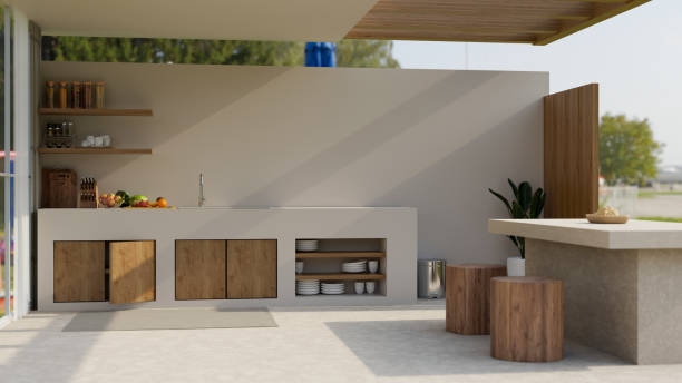 outdoor kitchen countertops