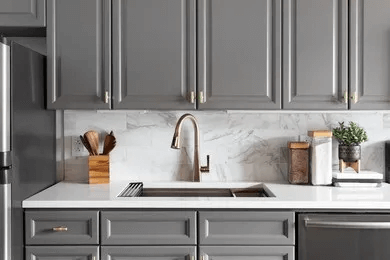 Solid Surface Backsplash