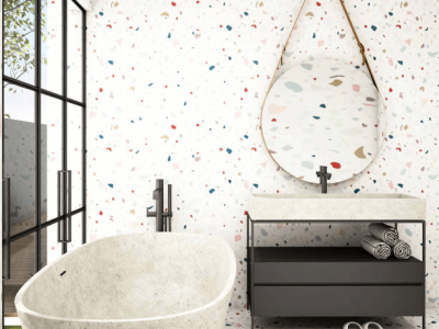 Terrazzo-look