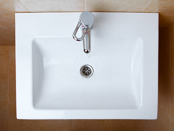 White Ceramic Sink