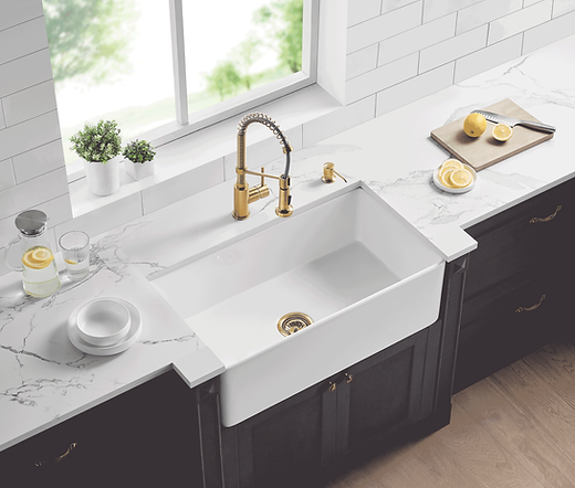 White Fire Clay Kitchen Sink