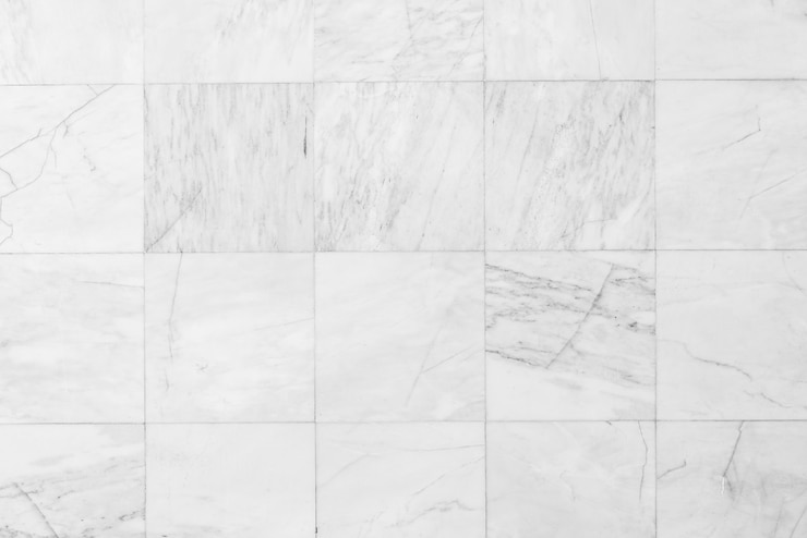 White tiles texture background